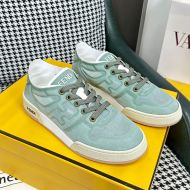 Fendi Match Sneakers Women Mesh Green